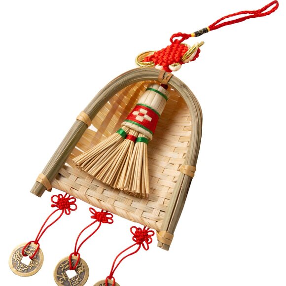 Handmade Handicrafts Pendant Small Broom with Dustpan, Room Decor |Housewarming - Picture 6 of 7